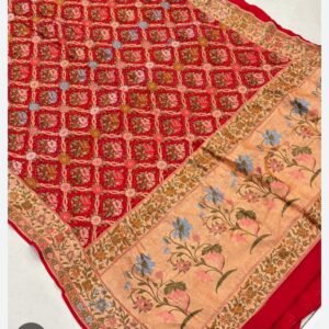 bandhani slk saree02