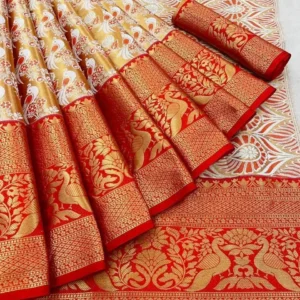 handloom weaving pure kanjivaram silk saree 8523